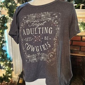 Youth in Revolt Western cowgirl shirt XL